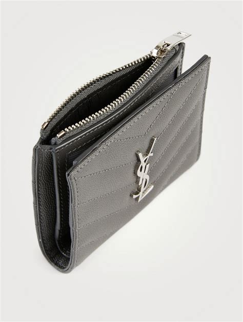 ysl cardholder women|YSL zipped card holder.